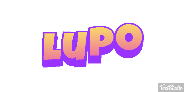 Lupo Efecto de texto