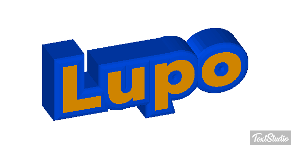 Lupo Efecto de texto