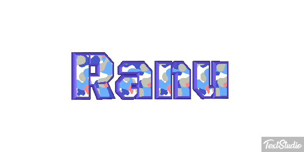 Ranu Texteffekt