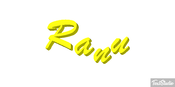 Ranu Texteffekt