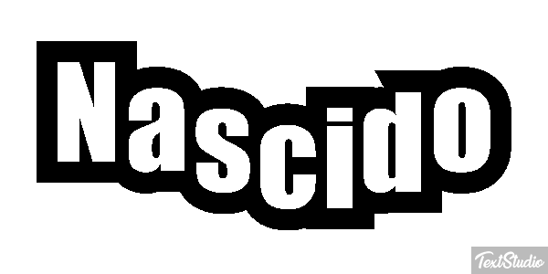 Nascido Text effect