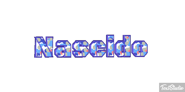 Nascido Text effect