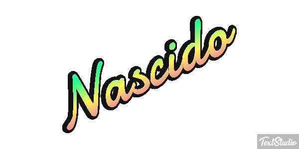 Nascido Text effect