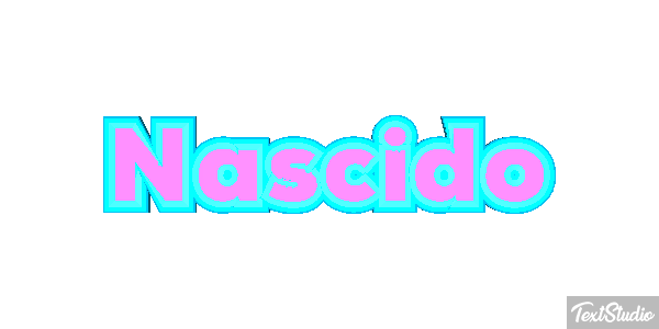Nascido Text effect