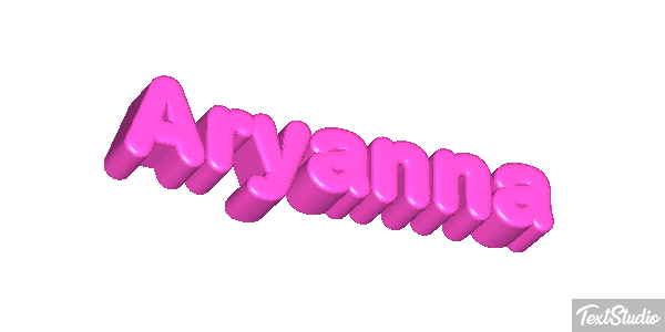 Aryanna Text effect