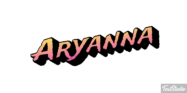 Aryanna Text effect