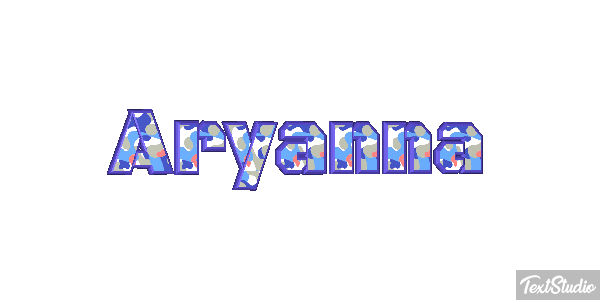 Aryanna Text effect