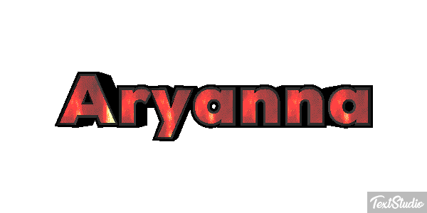 Aryanna Text effect
