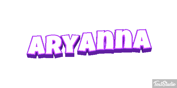 Aryanna Text effect