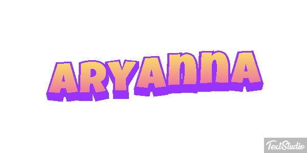 Aryanna Text effect