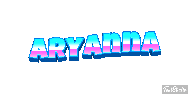 Aryanna Text effect