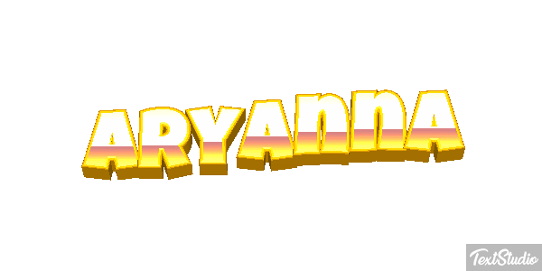 Aryanna Text effect