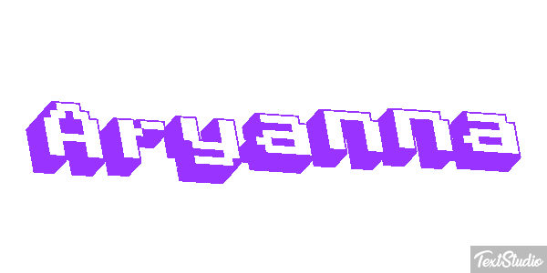 Aryanna Text effect