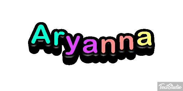 Aryanna Text effect