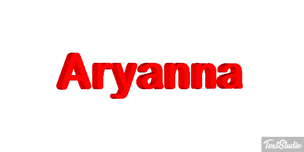 Aryanna Text effect