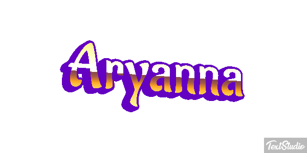 Aryanna Text effect