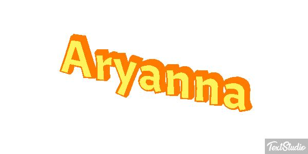 Aryanna Text effect