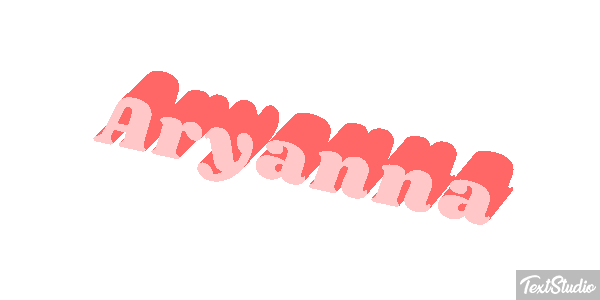 Aryanna Text effect