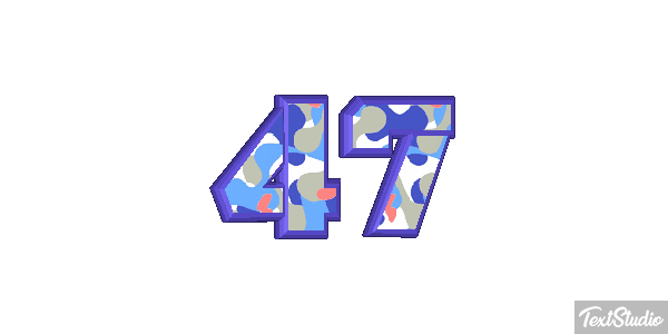47 Текстовый эффект