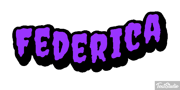 Federica Efecto de texto