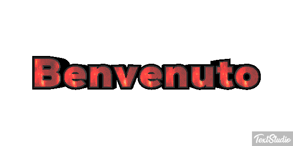 Benvenuto Effetto testo