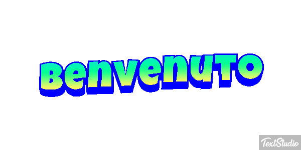 Benvenuto Effetto testo