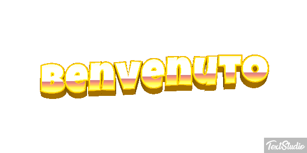 Benvenuto Effetto testo