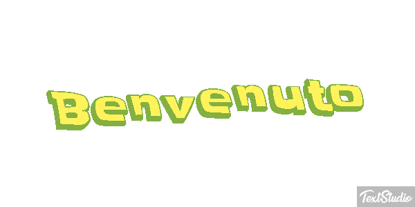 Benvenuto Effetto testo