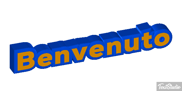 Benvenuto Effetto testo
