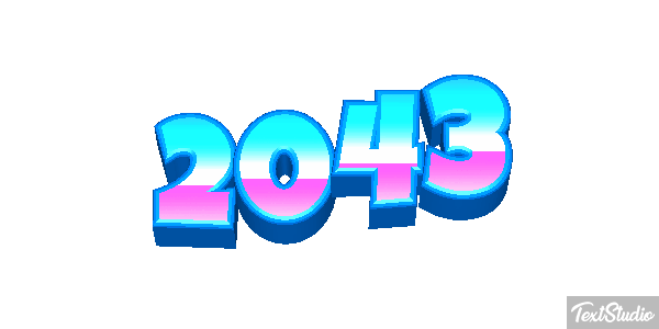 2043 Texteffekt