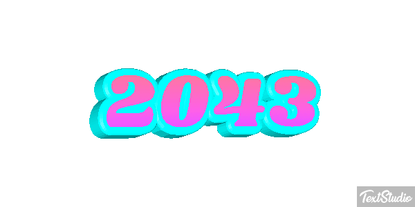 2043 Texteffekt
