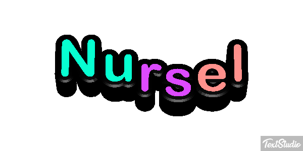 Nursel Tekst effect