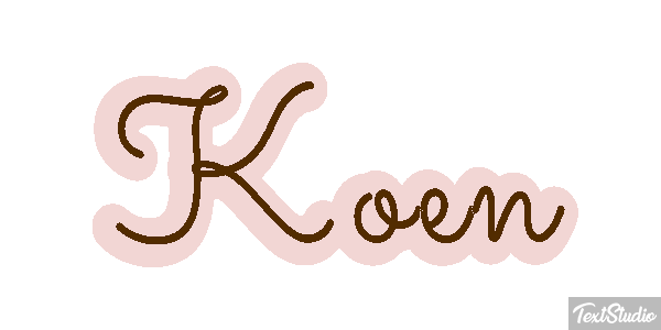 Koen Efecto de texto
