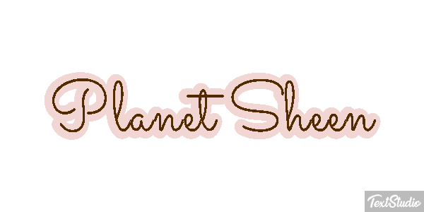 Planet Sheen Efecto de texto