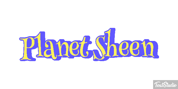 Planet Sheen Efecto de texto