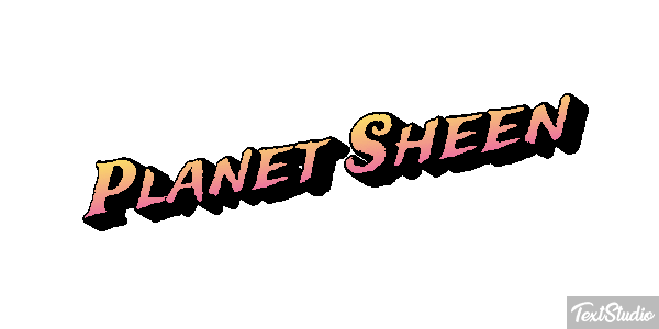 Planet Sheen Efecto de texto