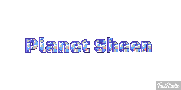 Planet Sheen Efecto de texto