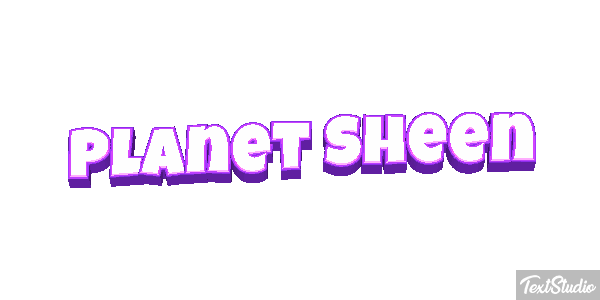 Planet Sheen Efecto de texto