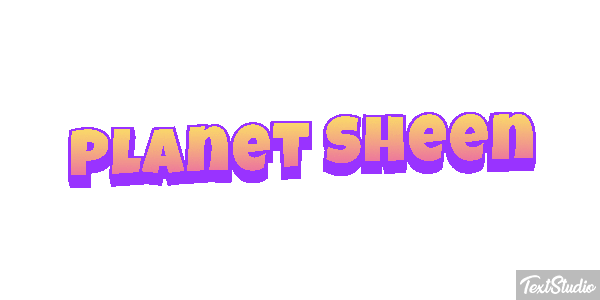 Planet Sheen Efecto de texto
