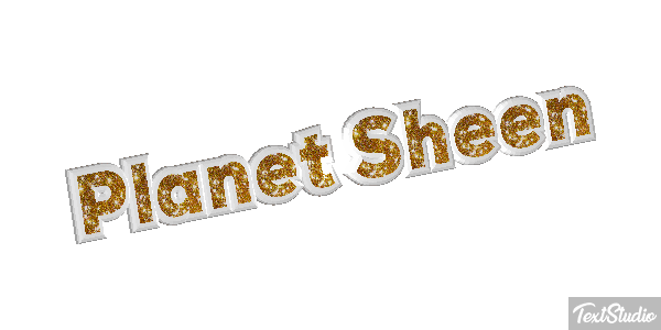 Planet Sheen Efecto de texto