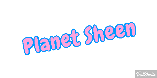 Planet Sheen Efecto de texto