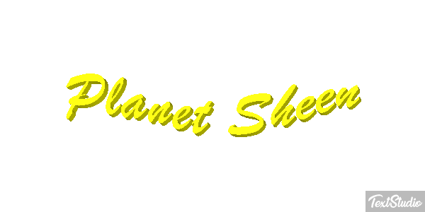 Planet Sheen Efecto de texto