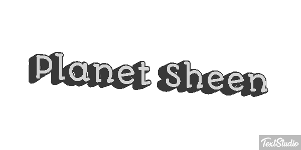 Planet Sheen Efecto de texto