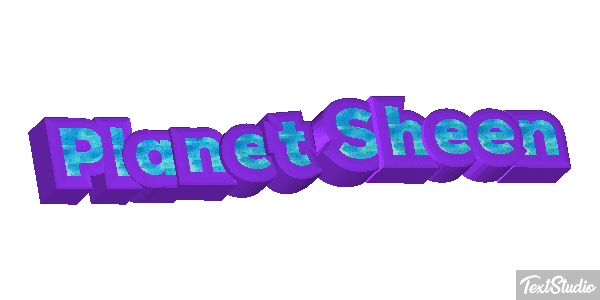 Planet Sheen Efecto de texto