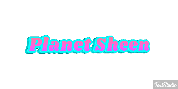 Planet Sheen Efecto de texto