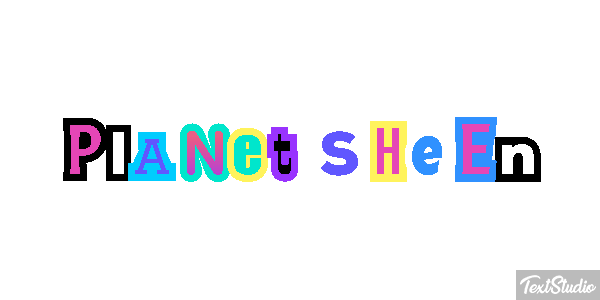Planet Sheen Efecto de texto