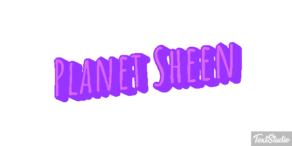 Planet Sheen Efecto de texto