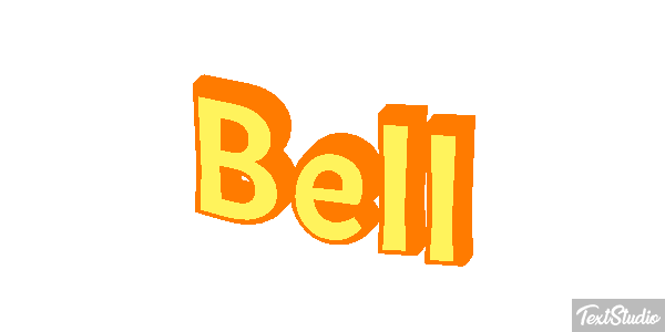 Bell Text effect