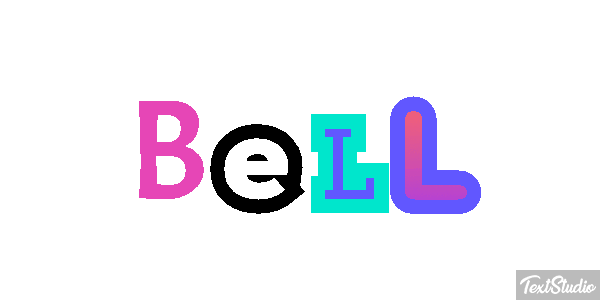 Bell Text effect