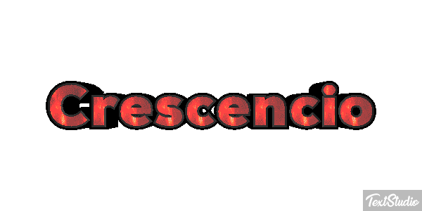 Crescencio Efecto de texto